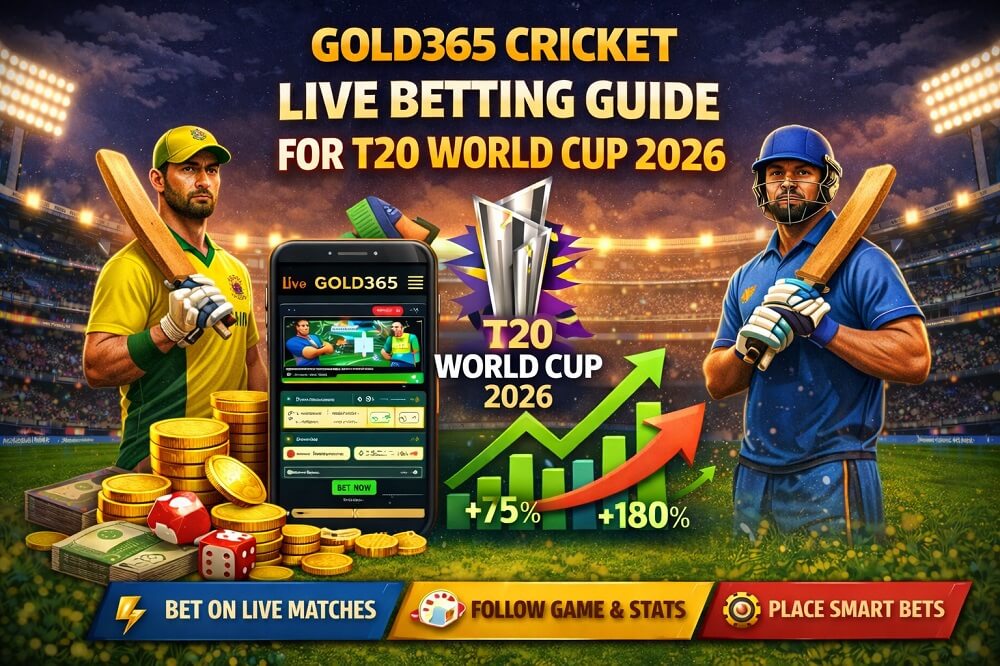 Gold365 Cricket Live Betting Guide for T20 World Cup 2026