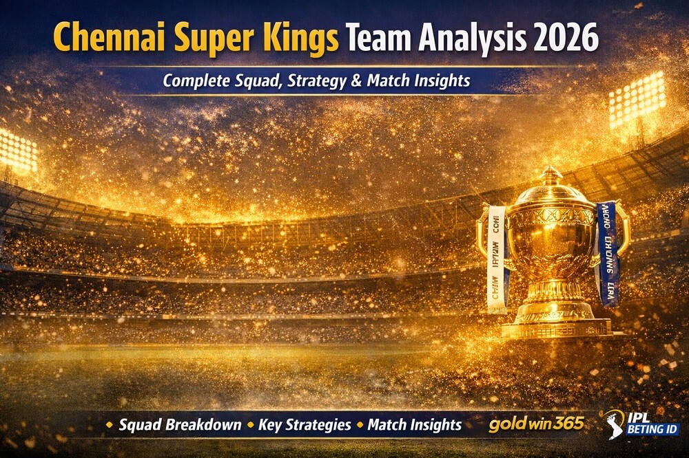 Chennai Super Kings Team Analysis 2026