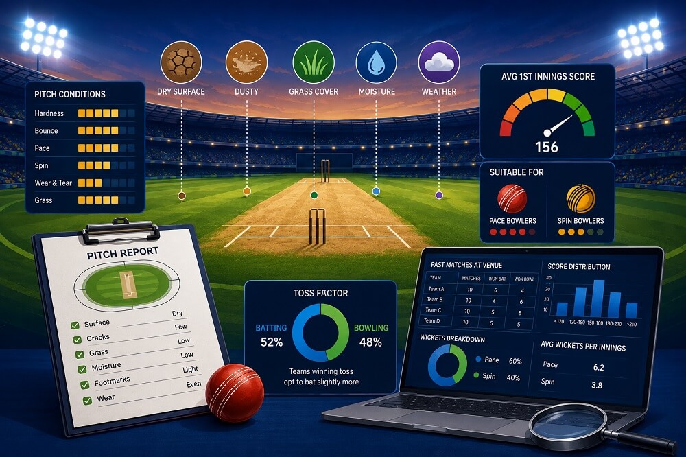 How to Understand Cricket Toss Analysis Before Every Match (2026 Guide)